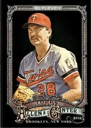 2025 Topps Allen & Ginter X #341 Bert Blyleven