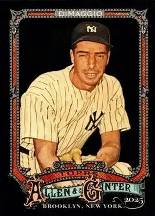 2025 Topps Allen & Ginter X #342 Joe DiMaggio