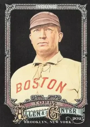 2025 Topps Allen & Ginter X #348 Cy Young