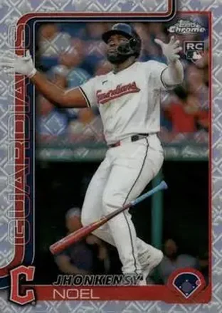 2025 Topps Chrome Logofractor Edition #291 Jhonkensy Noel