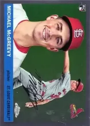 2025 Topps Chrome Platinum #290 Michael McGreevy