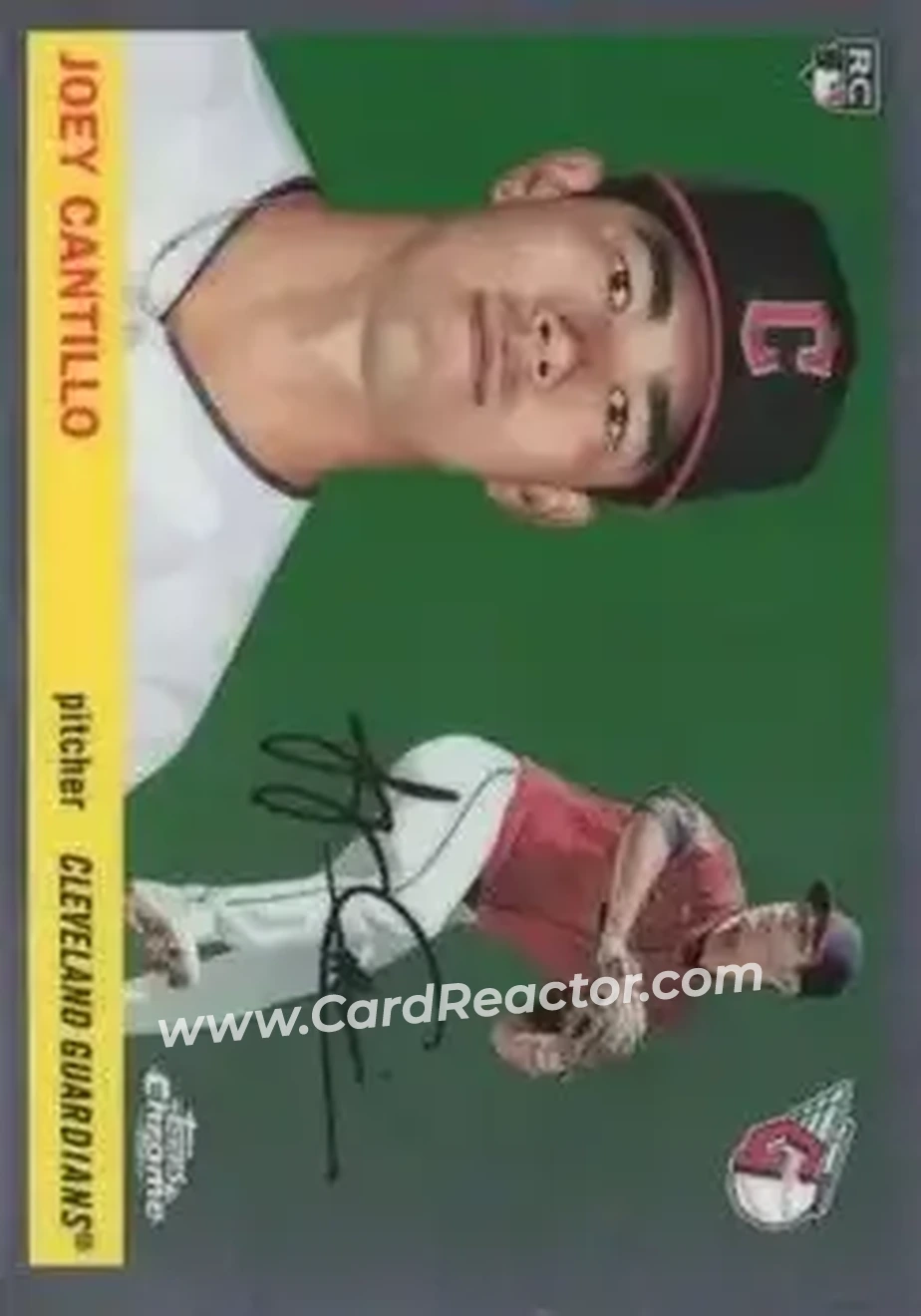 Front of Joey Cantillo