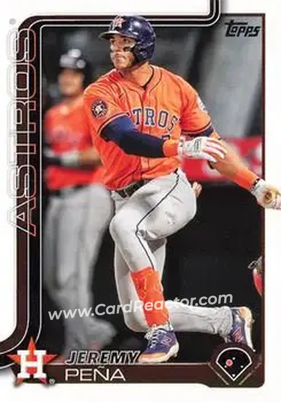 2025 Topps #307 Jeremy Peña