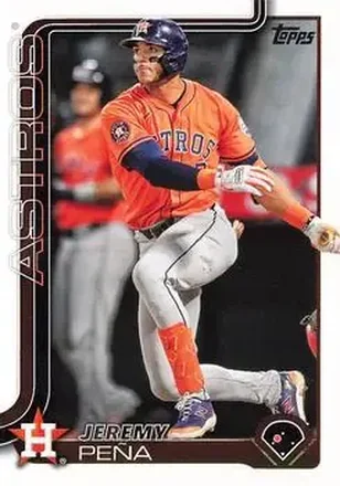 2025 Topps #307 Jeremy Peña