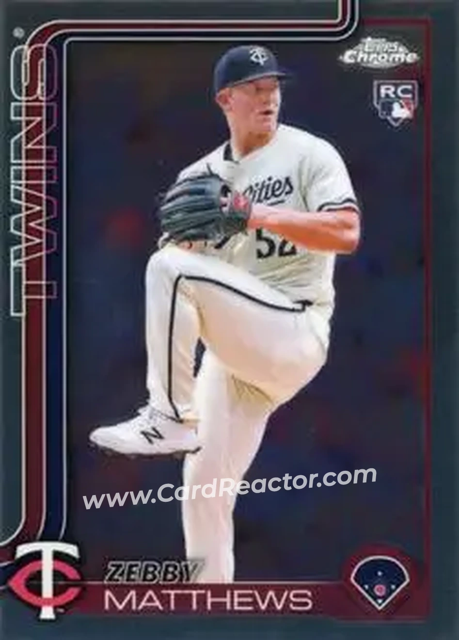 2025 Topps Chrome #277 Zebby Matthews