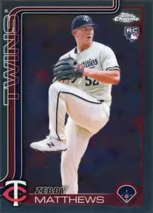 2025 Topps Chrome #277 Zebby Matthews