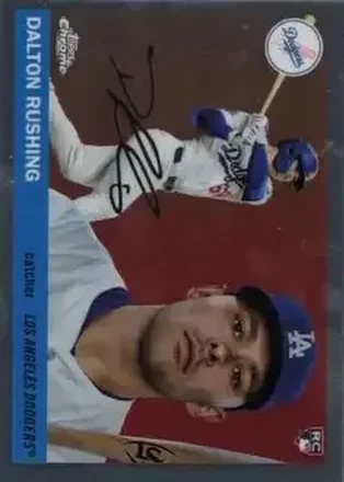 2025 Topps Chrome Platinum #295 Dalton Rushing