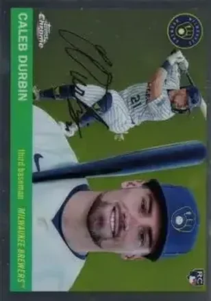 2025 Topps Chrome Platinum #297 Caleb Durbin