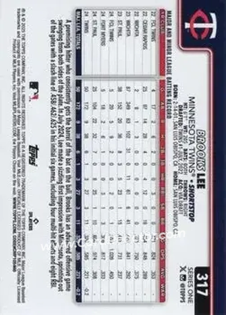 Back of Brooks Lee