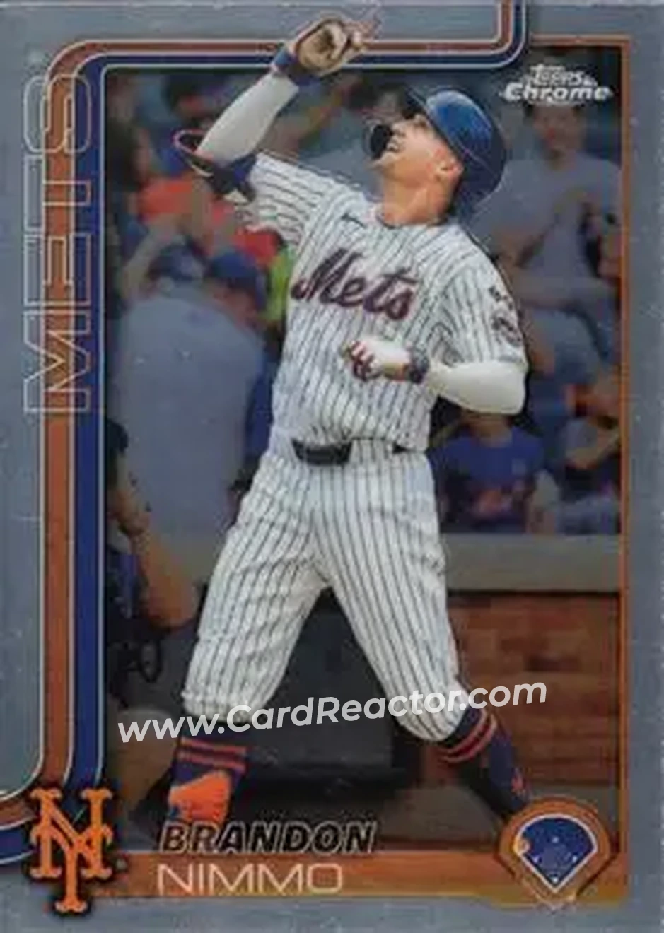 2025 Topps Chrome #280 Brandon Nimmo