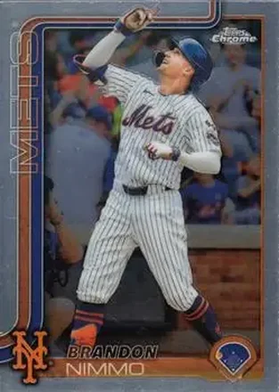 2025 Topps Chrome #280 Brandon Nimmo