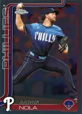 2025 Topps Chrome #286 Aaron Nola