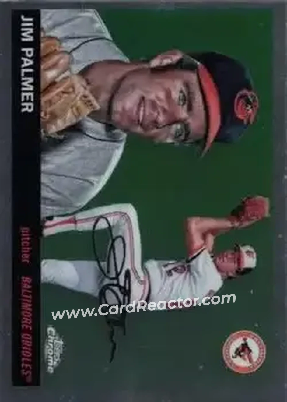Front of Jim Palmer