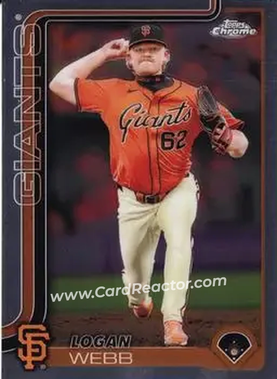 2025 Topps Chrome #296 Logan Webb