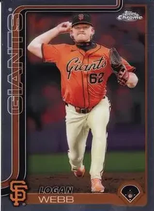 2025 Topps Chrome #296 Logan Webb