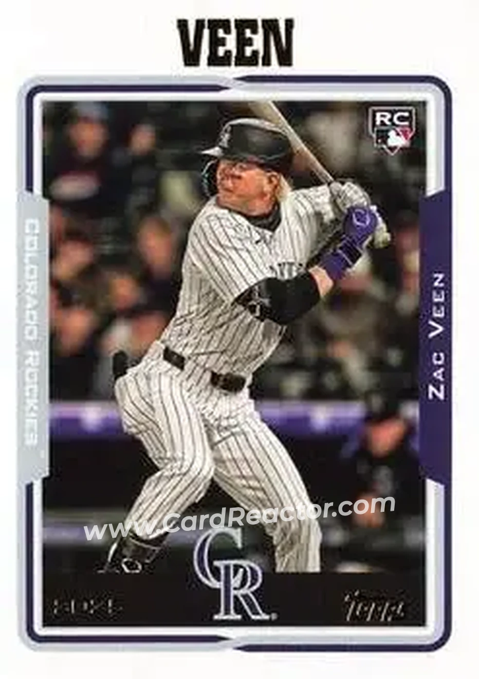 Front of Zac Veen