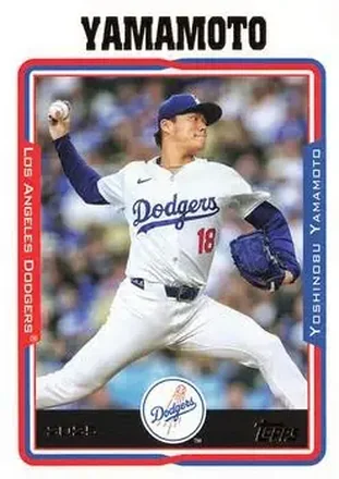 2025 Topps Archives #283 Yoshinobu Yamamoto