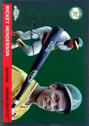 2025 Topps Chrome Platinum #320 Rickey Henderson