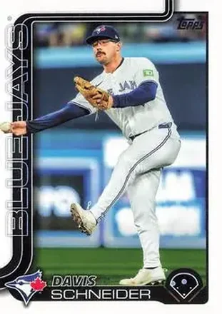 2025 Topps #342 Davis Schneider