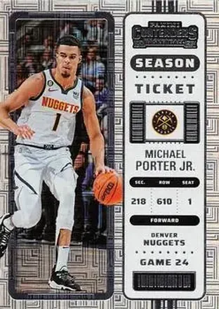 2022-23 Panini Contenders #11 - Michael Porter Jr. - Denver Nuggets