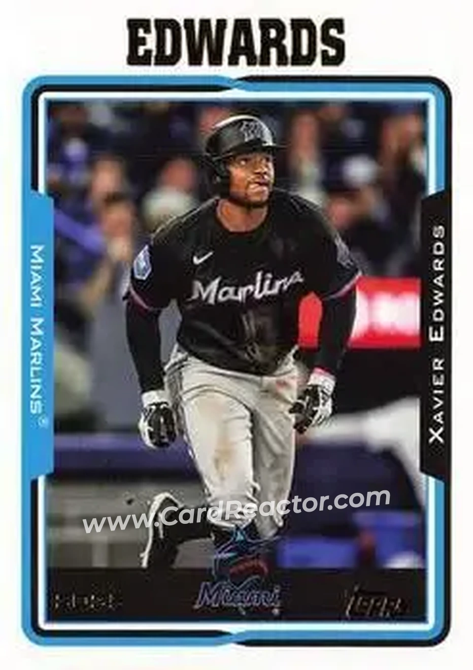 2025 Topps Archives #289 Xavier Edwards