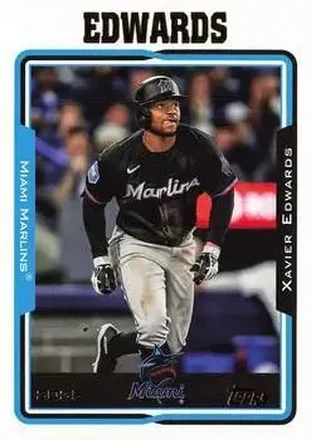 2025 Topps Archives #289 Xavier Edwards