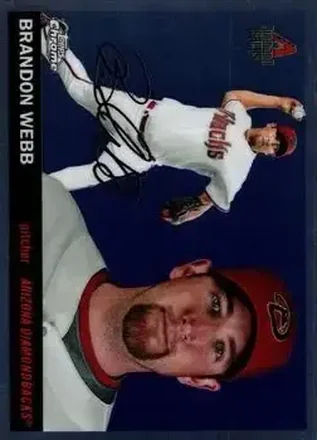 2025 Topps Chrome Platinum #334 Brandon Webb