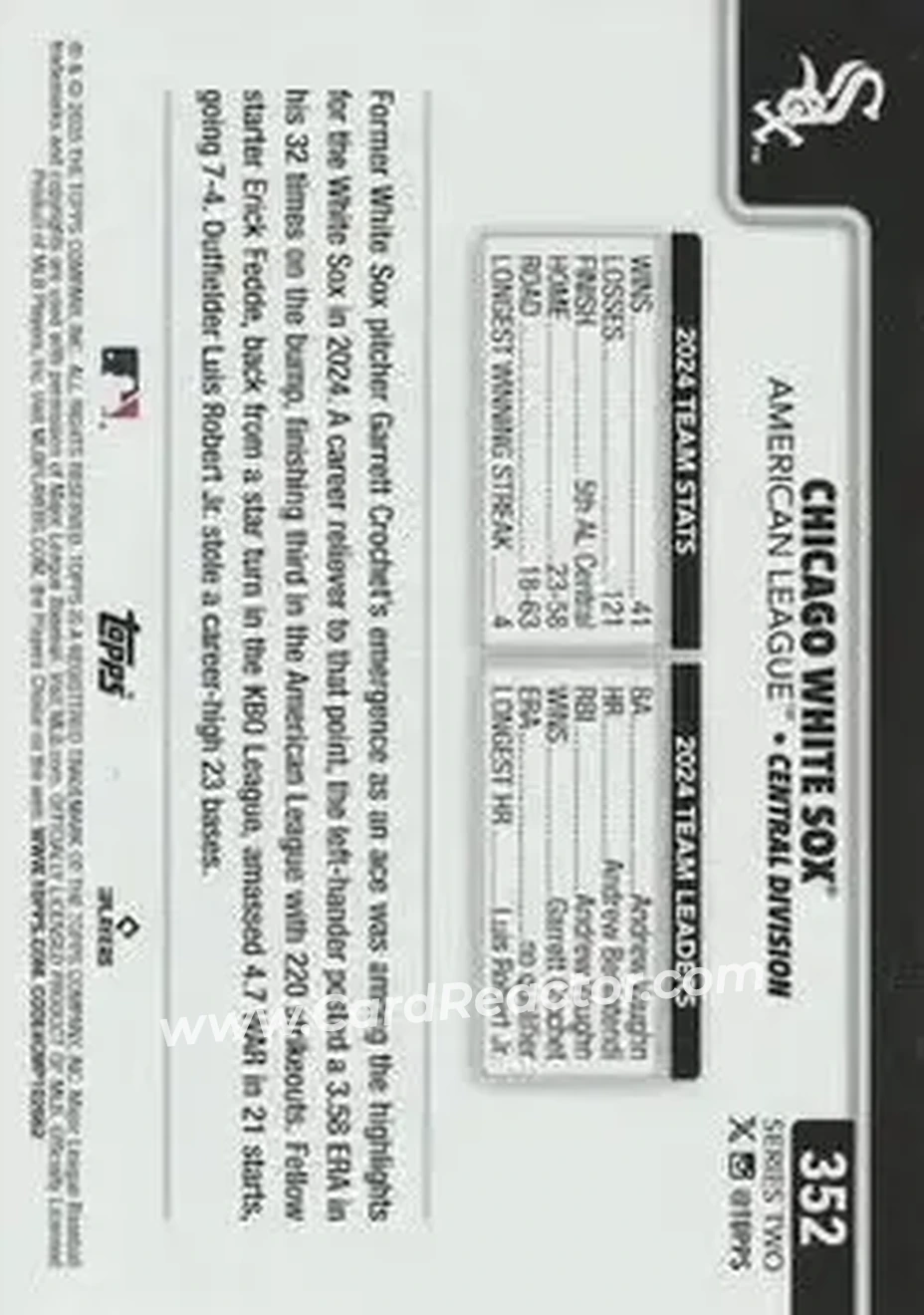 Back of Card #352