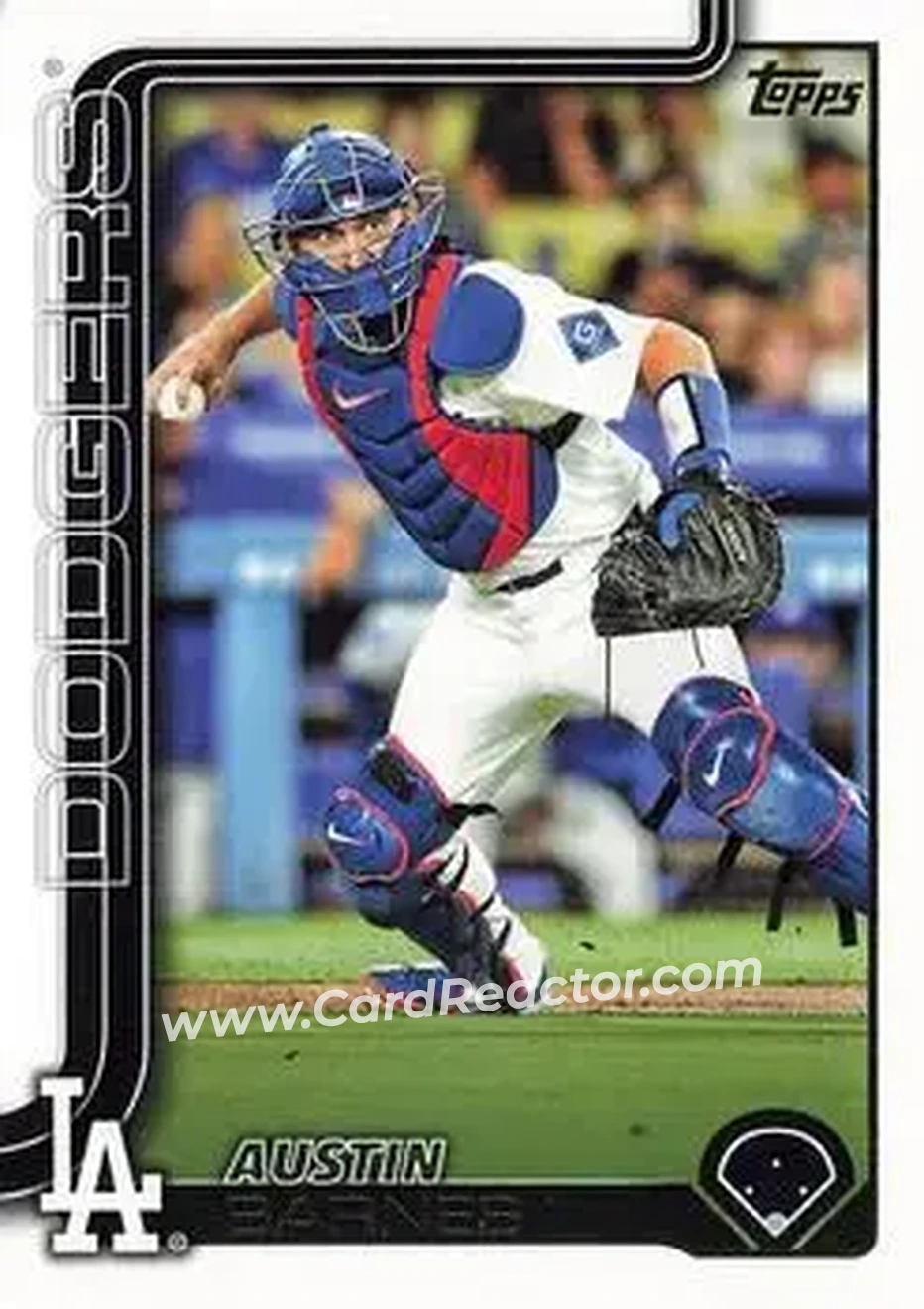 Front of Austin Barnes