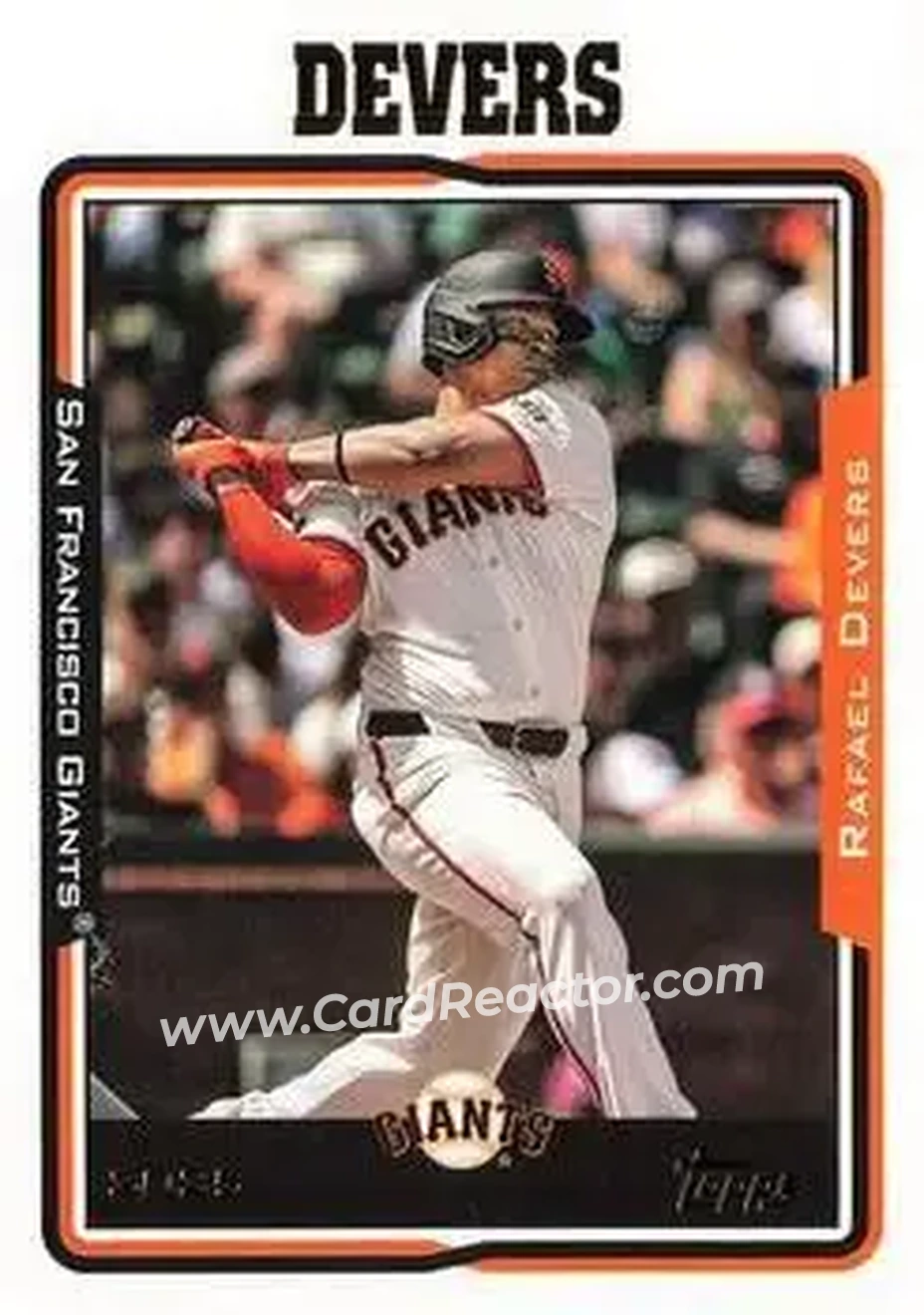 Front of Rafael Devers