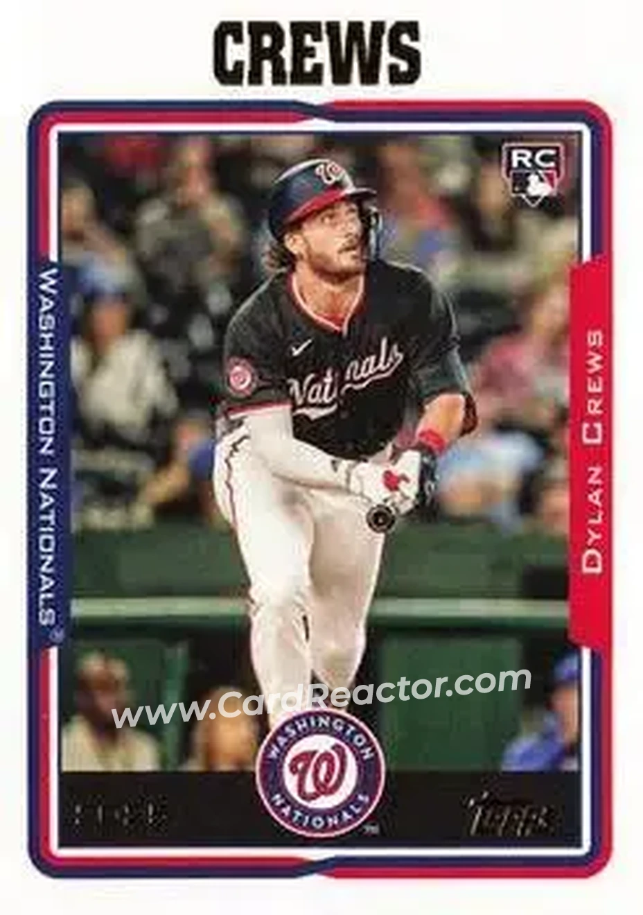 Front of Dylan Crews