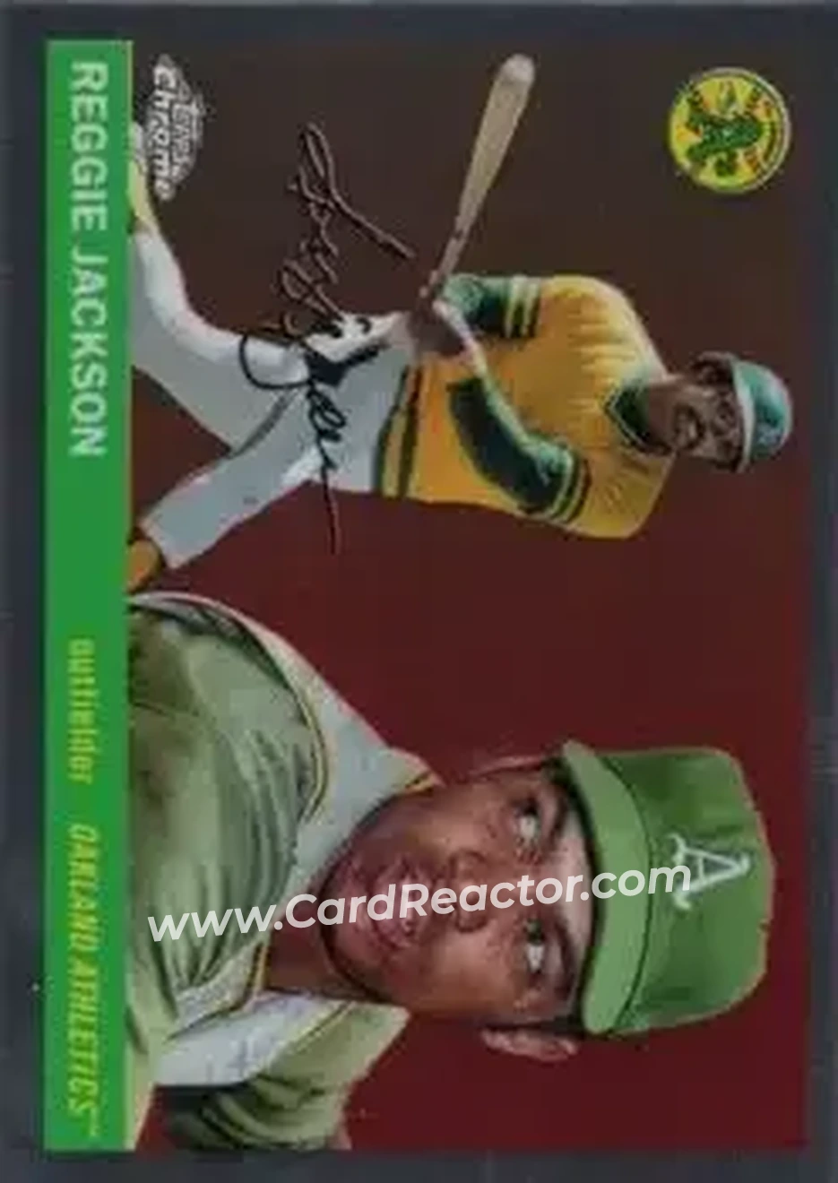 Front of Reggie Jackson (b.1946 OF)