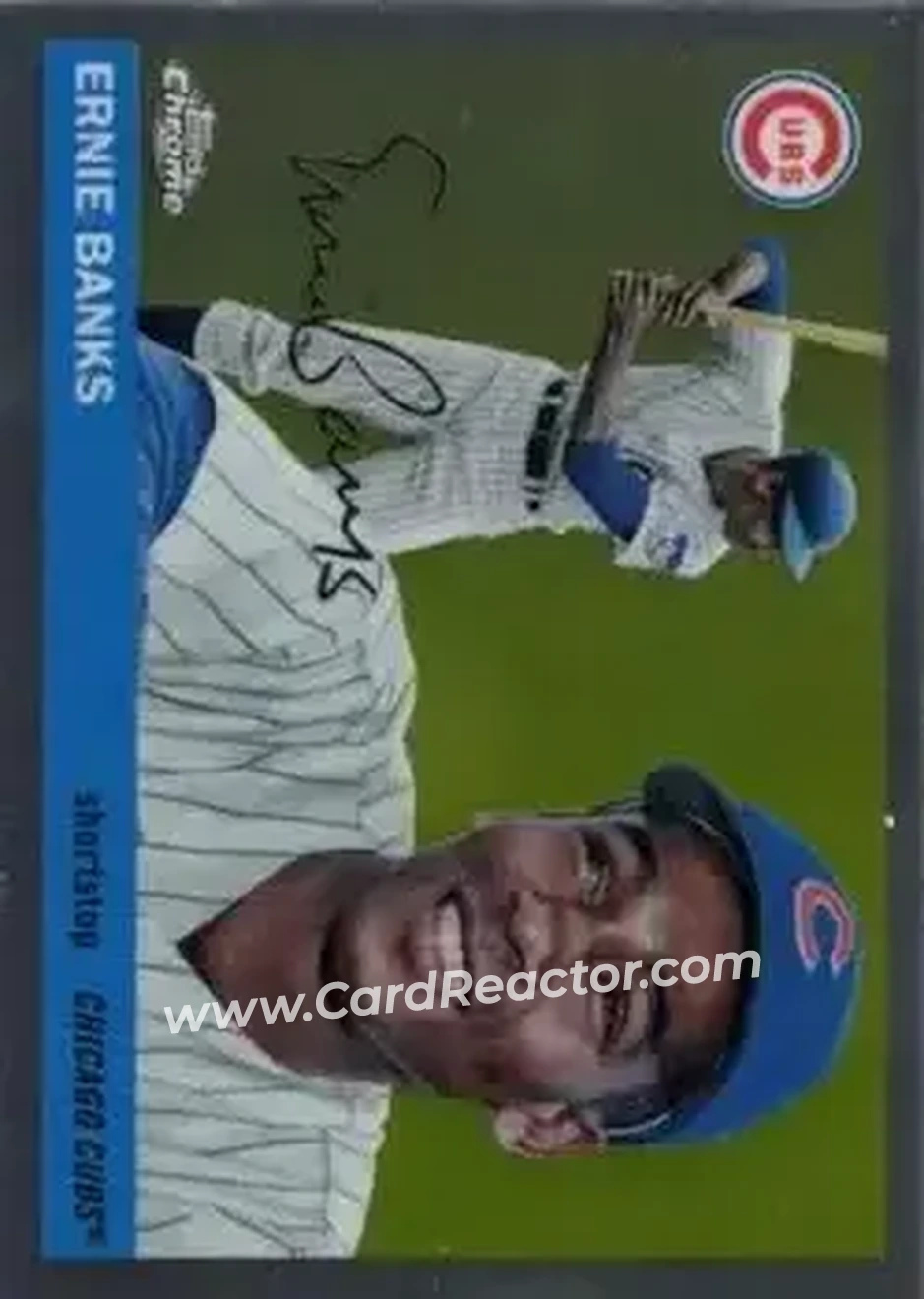 Front of Ernie Banks