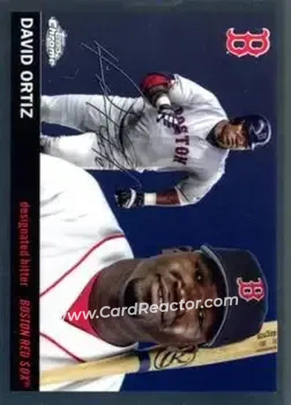 Front of David Ortiz