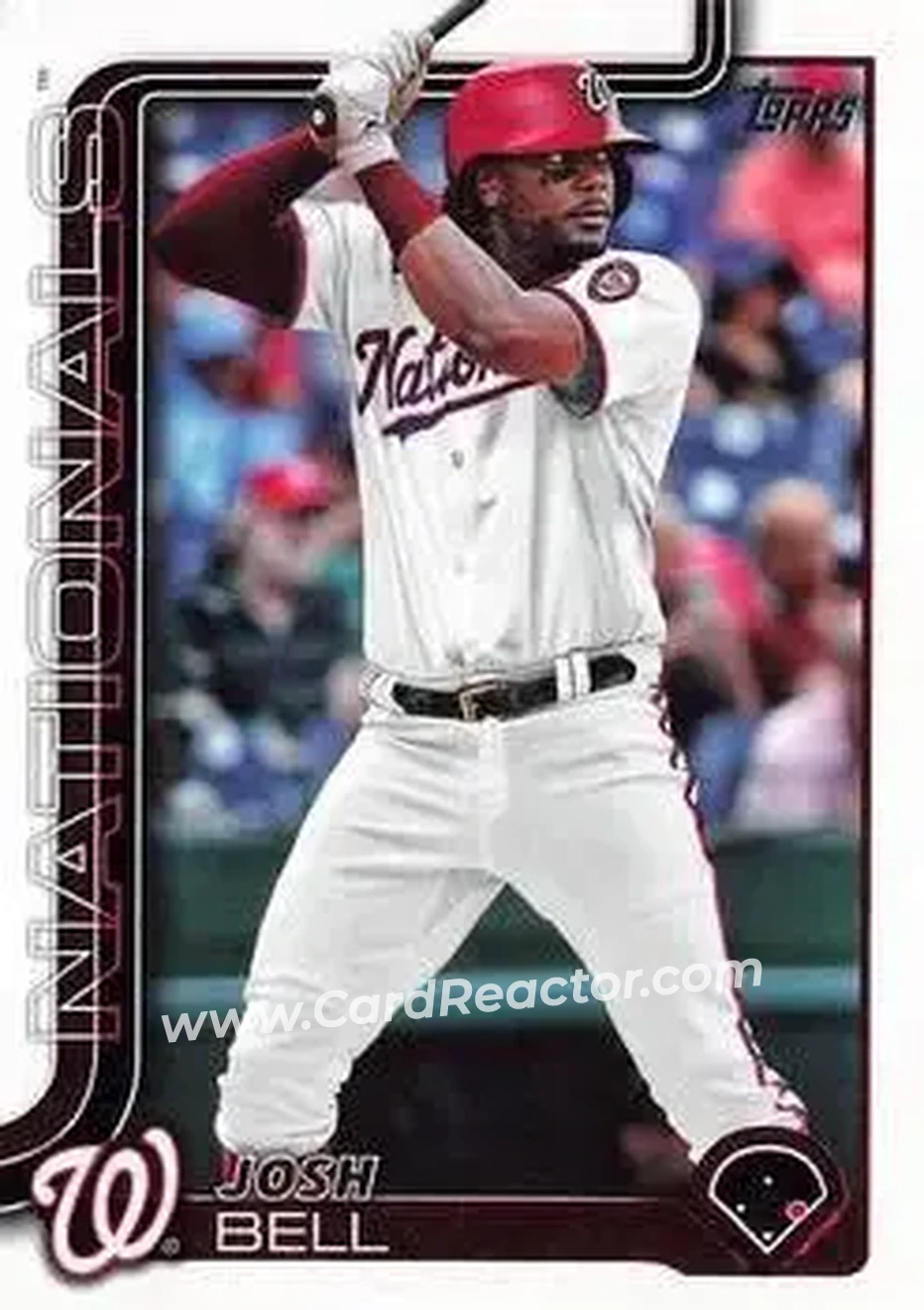 Front of Josh Bell