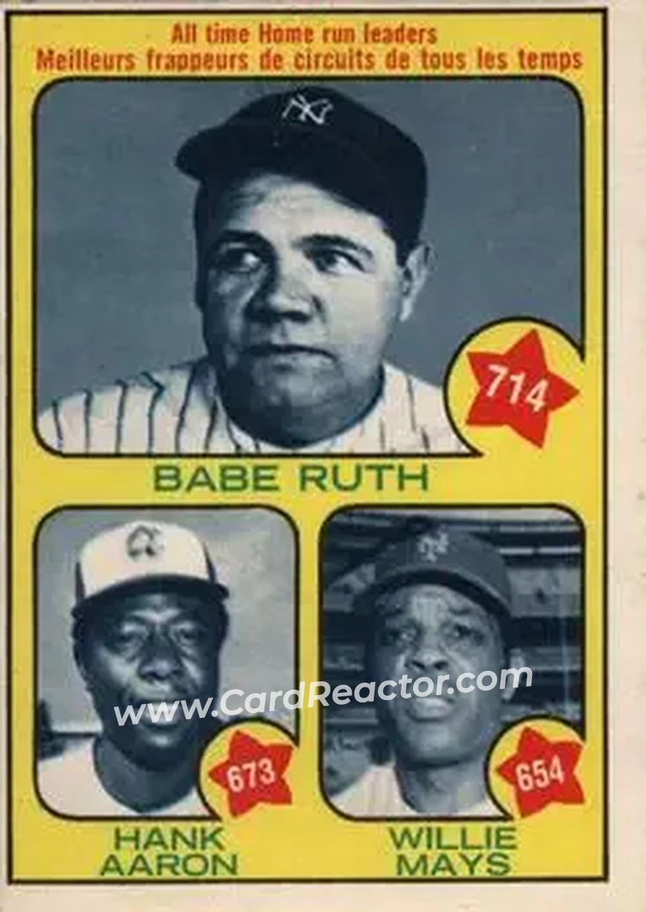 Front of Card #1