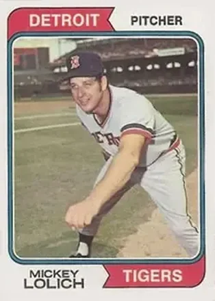 1974 Topps #9 Mickey Lolich