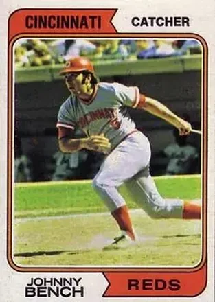 1974 Topps #10 Johnny Bench