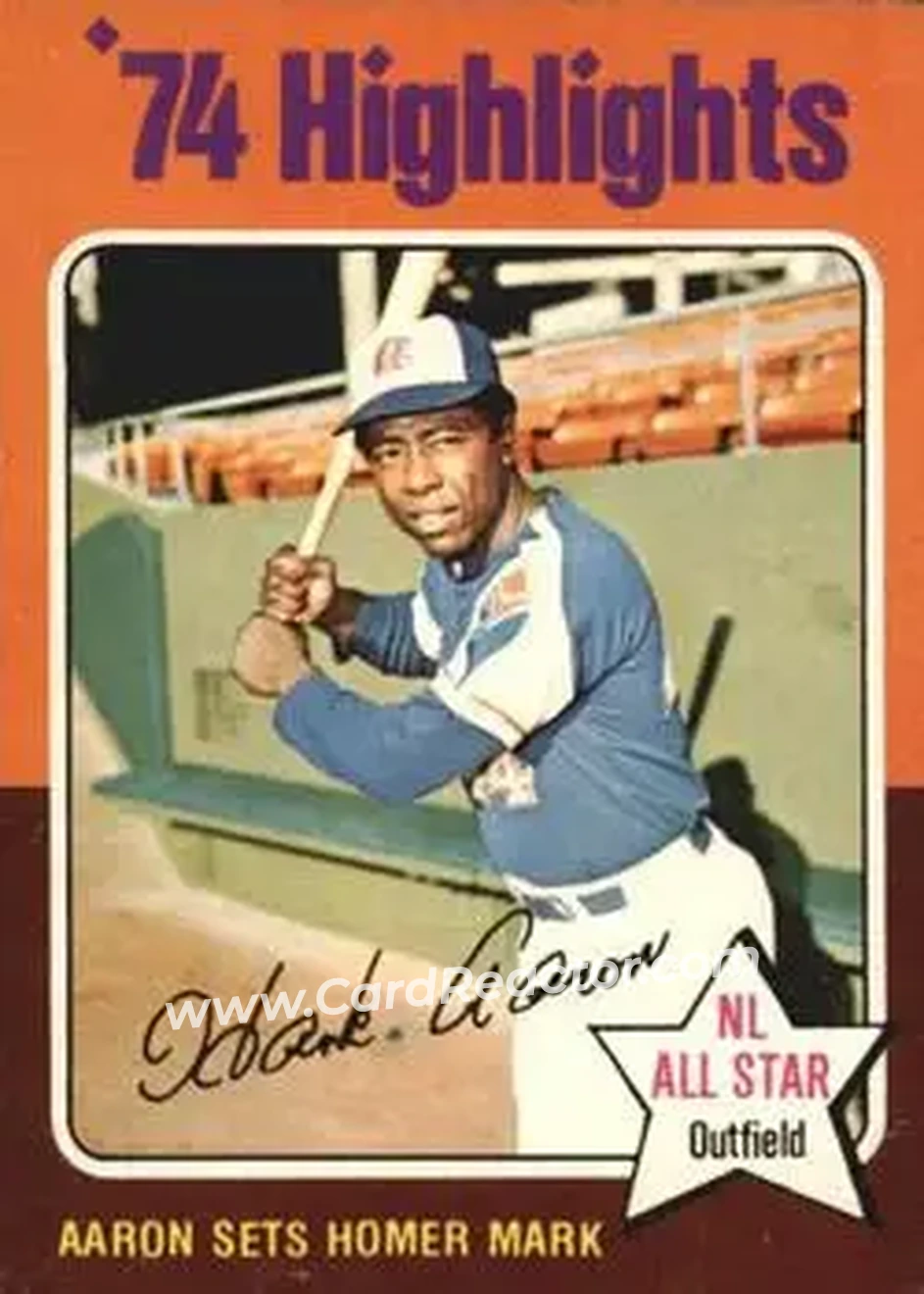 Front of Hank Aaron