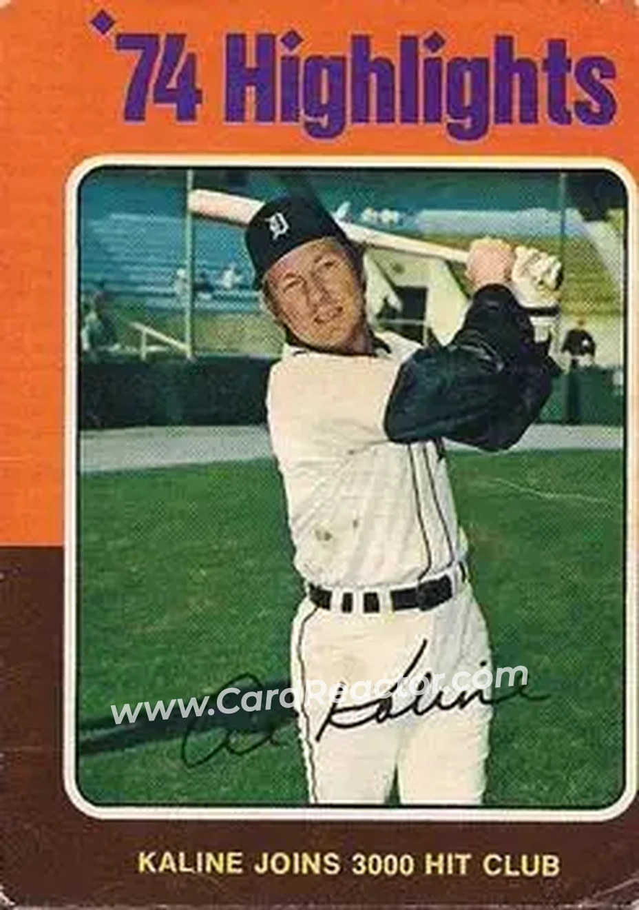 Front of Al Kaline