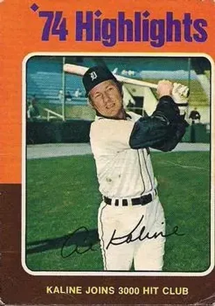 1975 O-Pee-Chee #4 Al Kaline