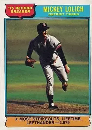 1976 O-Pee-Chee #3 Mickey Lolich
