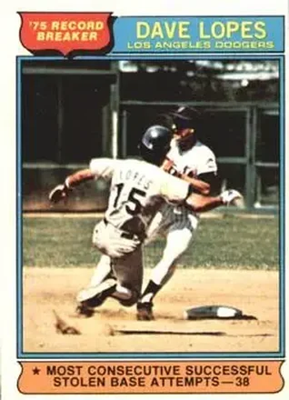 1976 O-Pee-Chee #4 Dave Lopes