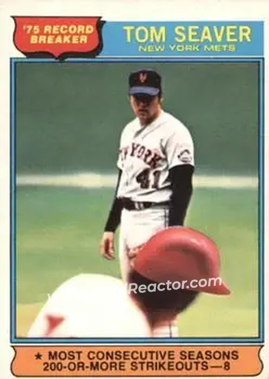 Front of Tom Seaver