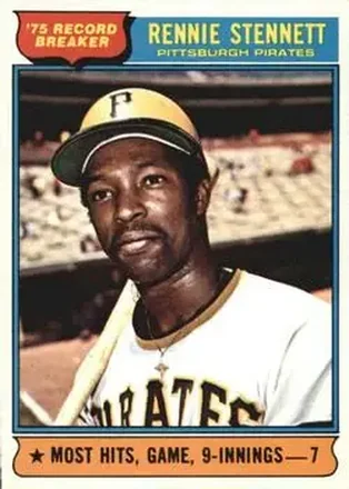 1976 O-Pee-Chee #6 Rennie Stennett