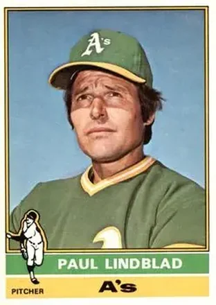 1976 O-Pee-Chee #9 Paul Lindblad