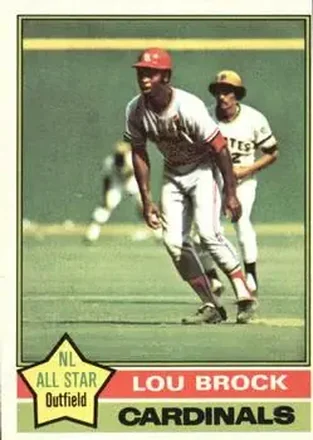 1976 O-Pee-Chee #10 Lou Brock