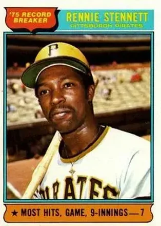 1976 Topps #6 Rennie Stennett