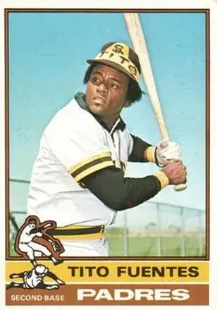 1976 Topps #8 Tito Fuentes