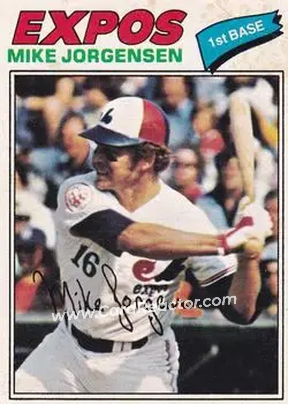 Front of Mike Jorgensen